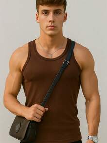 AMERICAN TANK TOP / BASIC T-SHIRT / RIBBED T-SHIRT