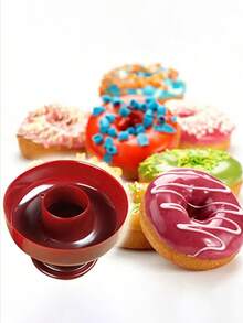 3pcs Round Donut Mold, Household Round Mousse Cake Cookies Baking Tool