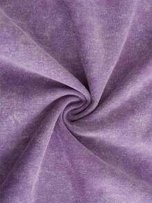 2026 Summer Tops Men's Retro California Style Cotton T-Shirt-"Est.1989" Coconut Tree Design, Short Sleeves, Round Neck, Casual Summer Clothes, Machine Washable, Summer Casual Clothes | TiedyeT T-Shirt Back Design, Retro T-Shirt.Loose And Comfortablesummer Clothes - 紫色 - 查看 5