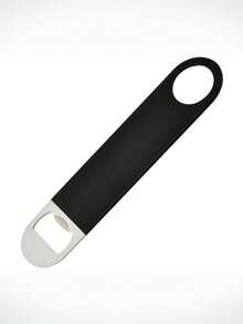 不锈钢啤酒开瓶器彩色扁平大号抽拉啤酒开瓶器浸塑苏打饮料开瓶器，适用于户外、露营、送给父亲的礼物