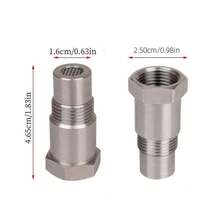 4 Pack Oxygen Sensor Spacer Adapter Auto Sensor Repair Tool Oxygen Sensor Extender M18x1 5 Connector Industrial Hardware Pipe Parts Car Accessories Engine Repair Tools250 - Buy 3 Get 1 Free (4 Coutns)(1.8W-5W MILES) - 查看 4