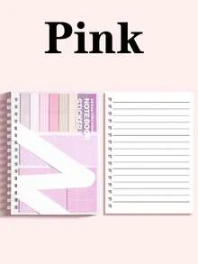 1 Set de notas adhesivas y cuaderno conveniente, color Morandi elegante y suave, adecuado para estudiantes. El cuaderno tiene respaldo adhesivo y diseño tipo Ins, se puede usar como tablero de mensajes u oficina. Aplicable para escuela, oficina, estudiantes y profesionales. También un excelente regalo para la temporada de regreso a clases.