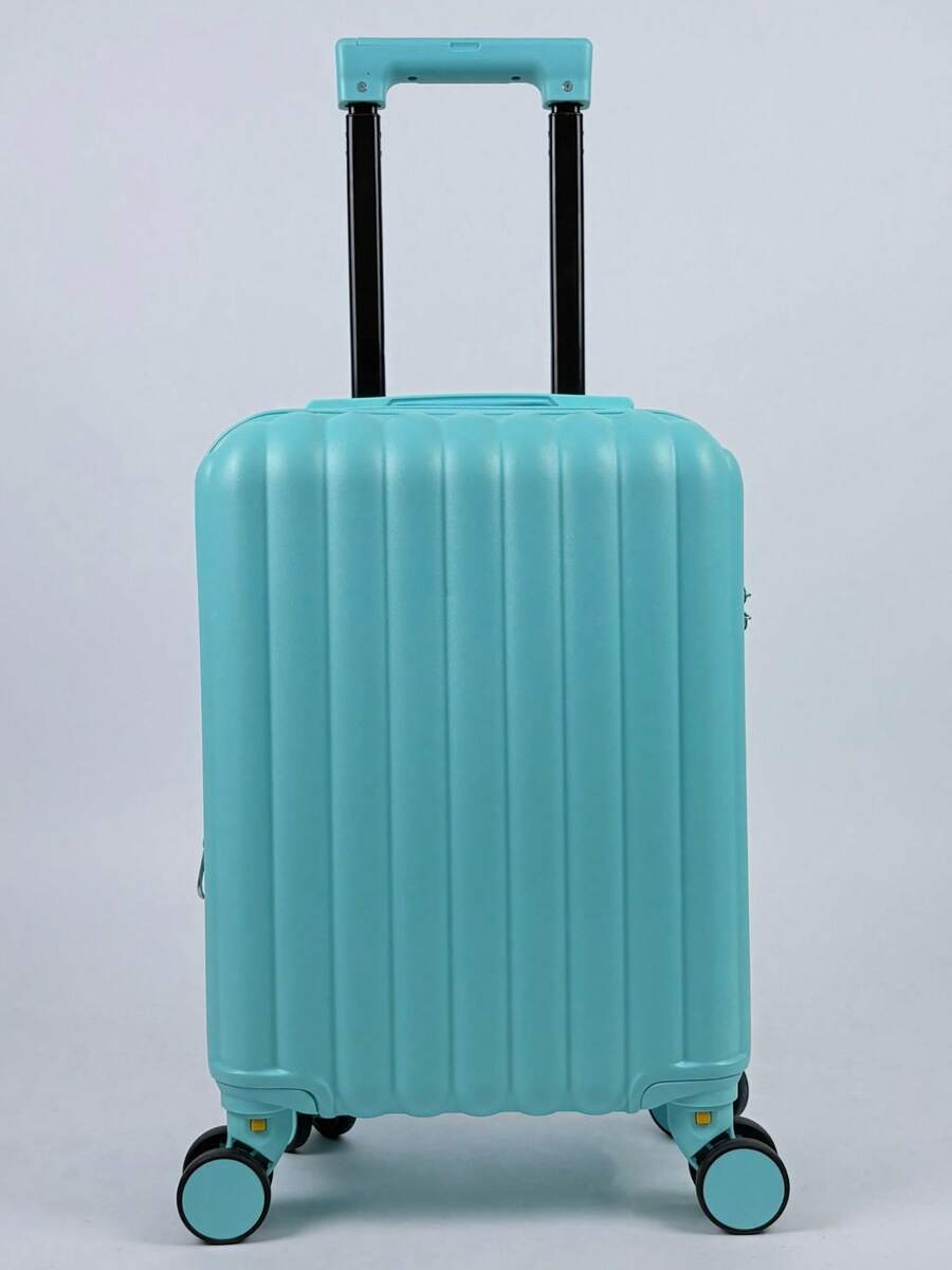 ANAC Standard Travel Carry-On Suitcase 10kg ABS Resistant | Double 360° Wheels Built-In Padlock USB Input Expandable Zipper Anti-Theft - 藍色 - 查看 1