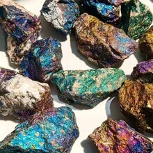 Natural Crystal Rough Stone, Cuprite Rough Stone, Crystal Mineral Specimen, Decorative Rough Stone, Science Popularization Gemstone, Odd Stone Decorative