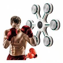Boxing Music, máquina de boxeo de pared con Bluetooth recargable, equipo de entrenamiento interactivo, música motivacional, accesorios deportivos - Blanco - Ver 10