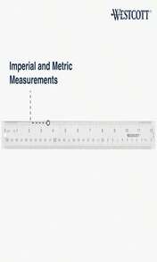 Westcott Acrylic Clear Ruler, Easy-To-Read Markings, Scratch-Resistant Design, Raised Beveled Edges, For Crafting, Office, Classroom, Back To School, School Supplies, 12-Inch
