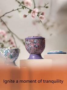 1pc/4pcs Dried Flower Scented Candle In Goblet Jar, Aromatherapy Candles,Natural Floral Scented Candle,Forest Scented Candle,In Tall Glass Jars, Feature Exquisite Patterns And Are Perfect For Decoration And Ornaments. They're Ideal For Aromatherapy And Various Holiday Decorations, Making Them The Perfect Gift For Friends And Family, Christmas Decorations