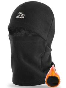 Fleece Balaclava Hat Ski Mask, Winter Balaclava Hat Face Mask For Men & Women, Warm Fleece Motorcycle Full Face Cover For Cold Weather - A - View 9