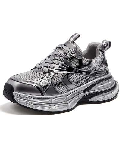 CAMEL CROWN 男士 Chuncy 鞋厚底增高休闲鞋跑步鞋户外运动鞋