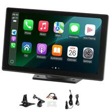 Wireless Car Stereo, 9-Inch HD Portable Radio Touch Screen Compatible With Apple CarPlay & Android Auto, CarPlay Screen With Backup Camera, Voice Control, Mirror Link, Bluetooth, GPS Navigation - 9 inch - Xem 9