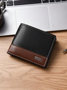 Fashion Men's Short Wallet, Multi-Card Slots PU Leather Bifold Card Holder, Premium Unisex ID Case Card Purse, Coin Pouch - Multicolor - View 10