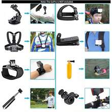 6pcs/Set Mobile Phone Chest Mount Harness For First-Person Perspective Shooting, Outdoor Sports Video Recording - Black - View 5