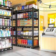 Set Of 2 Storage Shelves 5 Tier Garage Shelving Heavy Duty Metal Shelving 2000LBS Garage Shelves Adjustable Metal Shelf For Kitchen Warehouse Pantry Closet, 27.6" W X 11.8" D X 60" H - màu đen - Xem 2