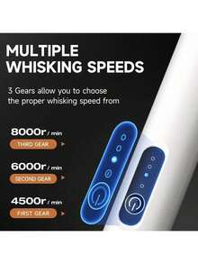 USB 可充电电动奶泡器 - 28000rpm 手持搅拌器，可制作完美的拿铁和卡布奇诺泡沫，厨房小工具