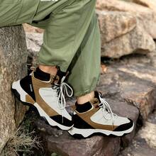 WEIDE Women Climbing Boots - Beige - View 5