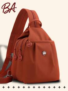 多隔层防盗尼龙背包，女士钱包，多功能时尚日常包，轻便多口袋旅行包，大容量简约背包，便捷背包，适合学生、护士、教师、商务人士、旅行、通勤、购物、办公、约会、徒步、训练、工作，生日礼物、节日礼物，背包 - 彩色 - 查看 15