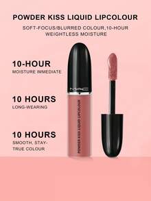 M.A.C Powder Kiss Liquid Lipcolour-996 Date-Maker(Warm Nude)5ml - #996 DATE-mAKER - View 3