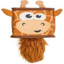 Outward Hound Fire Biterz Turtle Plush Firehose Material Interactive Dog Toy, Medium - ColorA - 查看 1