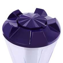 Beer Tower Dispenser, 3L/101 Ounce Drink Beverage Dispenser W Ice Tube - Purple - View 7