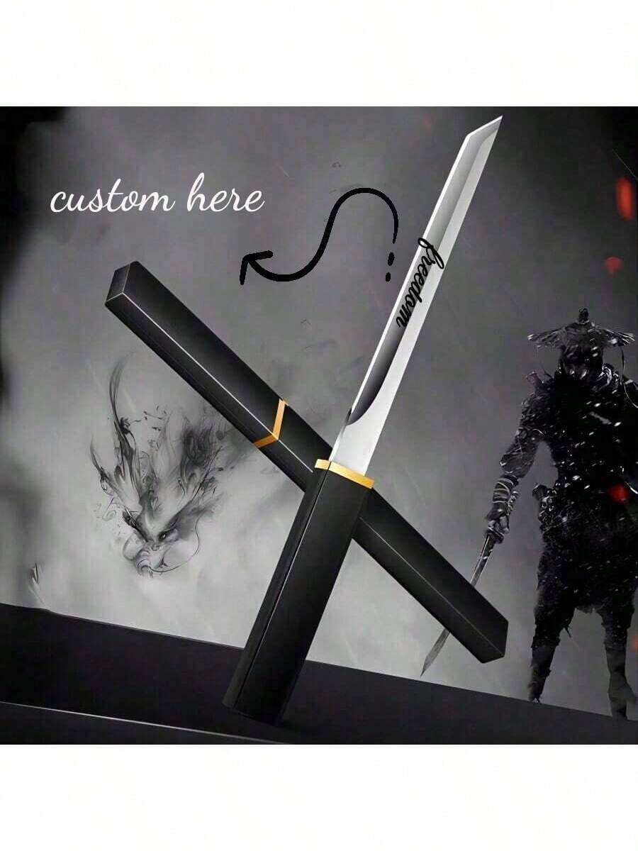 Customized Camping Folding Knife, Fruit Knife, Portable Pocket Knife Suitable For Outdoor Camping, Hunting, Survival, Men's Tool Gift - Style B - View 1