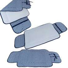 Portable Foldable Waterproof Baby Changing Pad With Soft Padding - 海軍陸戰隊雪佛蘭 - 查看 2