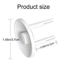 6 件/10 件欧盟插座盖 - 儿童电源插座插头，防止触电