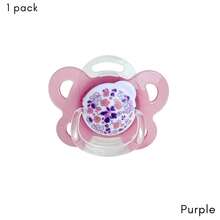 1pc/2pcs Silicone Baby Pacifier With Dust Cover, 100% Silicone Nipple Soothie Orthodontic Baby Pacifiers For Baby , Newborn Baby Essentials Must Haves, Gentle On Baby's Skin - 彩色 - 查看 13