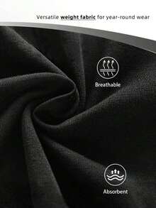 Women's-Shirt Casual Loose Fit Crew Neck Black White Options Easily Distracted By Print Daily Wear Shirts Summer Tops, Graphic Tees Summer Outfits Women Graphic Tees Crop Tops  Seashells And Starfish On White Background Plus Size Women Vintage Cotton Cute Clothes, Birthday Gifts For Women
-Black - 黑色 - 查看 6