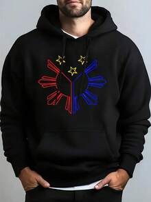 Filipina Pinoy Culture Filipino Gift Philippines Hooded Sweatshirt Unisex Comfy Hooded Sweatshirt, Streetwear Style, Daily Wear Tops - màu đen - Xem 1