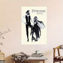 1pc Frameless Fleetwood Rumours Vintage Art Poster, Unframed Minimalist Canvas Print, Home And Office Wall Decor