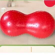 1PC Fitness Equipment Pilates Exercise Ball - Red - View 3