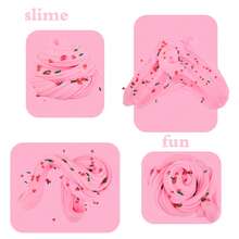 60ml Crystal Mud Slime With Cute Accessories And Soft Clay, Transparent Sticky Liquid, Slime Party Sensory Stress Relief Toy, Great Christmas Slime Activater, Slime>Mini, Slime Jelly