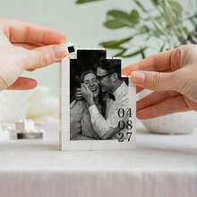 Personalized Couple Photo Gift, Anniversary Memorabilia, Christmas Gift, Building Block Memory Cube, Romantic Gift, Couple Gift, Wedding Anniversary Gift, Special Memories/Birthday Celebration/Family Photo Display/Home And Office Decor/Any Special Occasion Gift