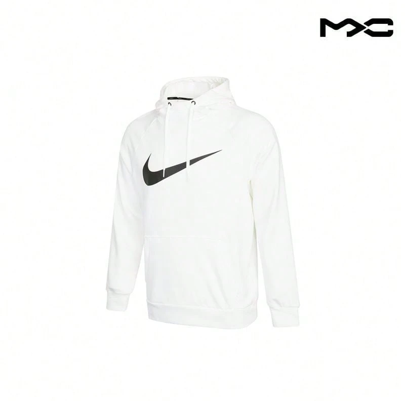 Casual Sport Logo Hoodie Men Tops White - 彩色 - 查看 1