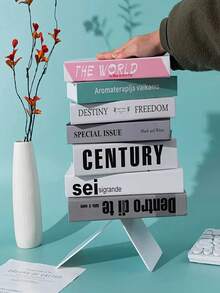 2/1 pieza Soporte de libros de escritorio, Soporte de libros multifuncional, Estantería de libros a prueba de terremotos, Estantería de libros portátil, Acrílico, Organizador de libros, Compartimento independiente, Apertura grande, Adecuado para dormitorio, sala de estar, escuela, dormitorio, escritorio de oficina, papelería, documentos, cocina, baño, regalo de cumpleaños, regalo de Navidad, regalo de Halloween, regalo para compañeros de clase