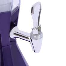 Beer Tower Dispenser, 3L/101 Ounce Drink Beverage Dispenser W Ice Tube - Purple - View 8