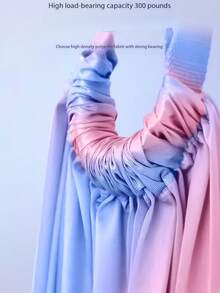 空中瑜伽吊床，瑜伽伸展带，可调节多层带，适合家庭健身房使用，可调节运动阻力带，耐用且易于安装 - 彩色 - 查看 8