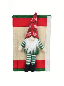 2 Stücke, Weihnachts-Kühlschrankgriff-Handschuhe, Weihnachts-Griffschutzabdeckungen, Weihnachtsdekoration für Küchengeräte wie Mikrowelle