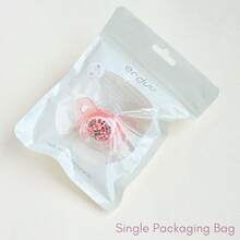 1 件/2 件硅胶婴儿奶嘴带防尘罩，100% 硅胶奶嘴安抚矫正婴儿奶嘴，新生儿必备品，温和呵护宝宝肌肤 - 彩色 - 查看 5