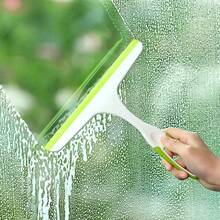 1 件全新家用浴室玻璃刮刀、汽车窗户清洁剂、窗户、地板、瓷砖、墙壁清洁刷、硅胶防滑玻璃刮刀清洁工具、清洁用品 - 彩色 - 查看 17