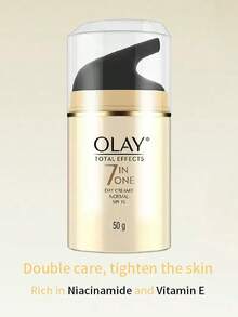 Olay TOTAL EFFECTS 7 合 1 日霜 普通型 50g 紧致、紧致肌肤、防御紫外线、淡化老年斑、保湿、亮泽、乳霜质地、易于吸收 - 50克 - 查看 2