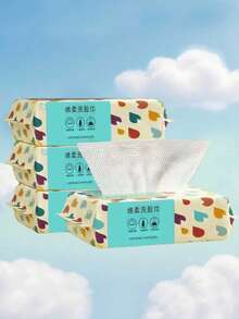 Disposable Face Towels, Soft Non-Woven Fabric Dry And Wet Wipes, Suitable For Sensitive Skin. Individually Packaged For Travel, Beach And Daily Cleaning Hypoallergenic, Suitable For All Age Groups, For Gatherings, Weddings, Christmas, Halloween, Mother's Day, Families, Dinners, Dormitories, Offices, Companies, Outdoors, Kitchens, Bathrooms, Household Items,