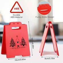 Red Christmas Tree Print - Christmas