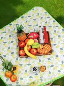 1 Piece Outdoor Picnic Mat, Portable Thickened Camping Mat, Beach Moisture-Proof Mat, Tent Ground Mat, Waterproof Lawn Mat, Travel Blanket For Indoor And Outdoor Family Games(Pay Attention To The Picture Description)