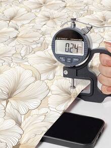 1 Roll 1m/3m/5m Vintage Beige Floral Minimalist Modern Art Style Wallpaper, Suitable For Home Renovation, Room Decor, Cabinet Refurbishing, Bathroom Decor, Vinyl Wall, Aluminum Foil Wallpaper, Non-Transparent Background, Covering Stains And Flaws, Flexible And Tear-Resistant, Easy To Clean, Self-Adhesive Wallpaper Wall Paper Wall Stickers Wall Decor Wallpaper Peel And Stick - Multicolor - View 13