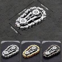 1pc Dual Speed Finger Spinner - Metal Alloy Material, Smooth Bearing, Portable, Suitable For Indoor And Outdoor Use, No Power Required, Stress Relief Toy, High-Quality Metal Texture, Well-Crafted - Multicolor - View 5