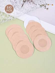 2pcs Transparent Oval Shaped Silicone Shoulder Pads, Adhesive Yoga/Running/Party/Swimming Shoulder Support Enhancer, Soft Reusable Shoulder Lift Pads, Invisible Seamless Shoulder Pads For Dresses, Shirts, Jackets, Suitable For Men And Women