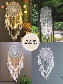 10 aros de bambu bege para apanhadores de sonhos, decoração para casamento ao ar livre, anéis decorativos com sinos de vento de penas, adequados para Halloween, Natal e outros feriados, círculos decorativos de bambu para parede de quarto, decoração de quarto, bastidores de bordado para artesanato faça você mesmo