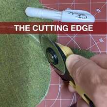 Madam Sew 28mm Rotary Cutter For Fabric | Precision Cloth Cutting Tool With Tungsten Steel Blade And Safety Guard | For Sewing, Arts &Amp; Crafts With Comfortable Handle | Craft Supplies