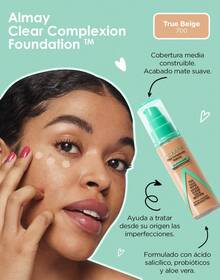 Almay Base de Maquillaje  Clear Complexion - Neutral - Ver 1